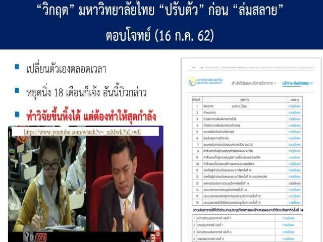 การประชุมวิชาการในประเทศไทย